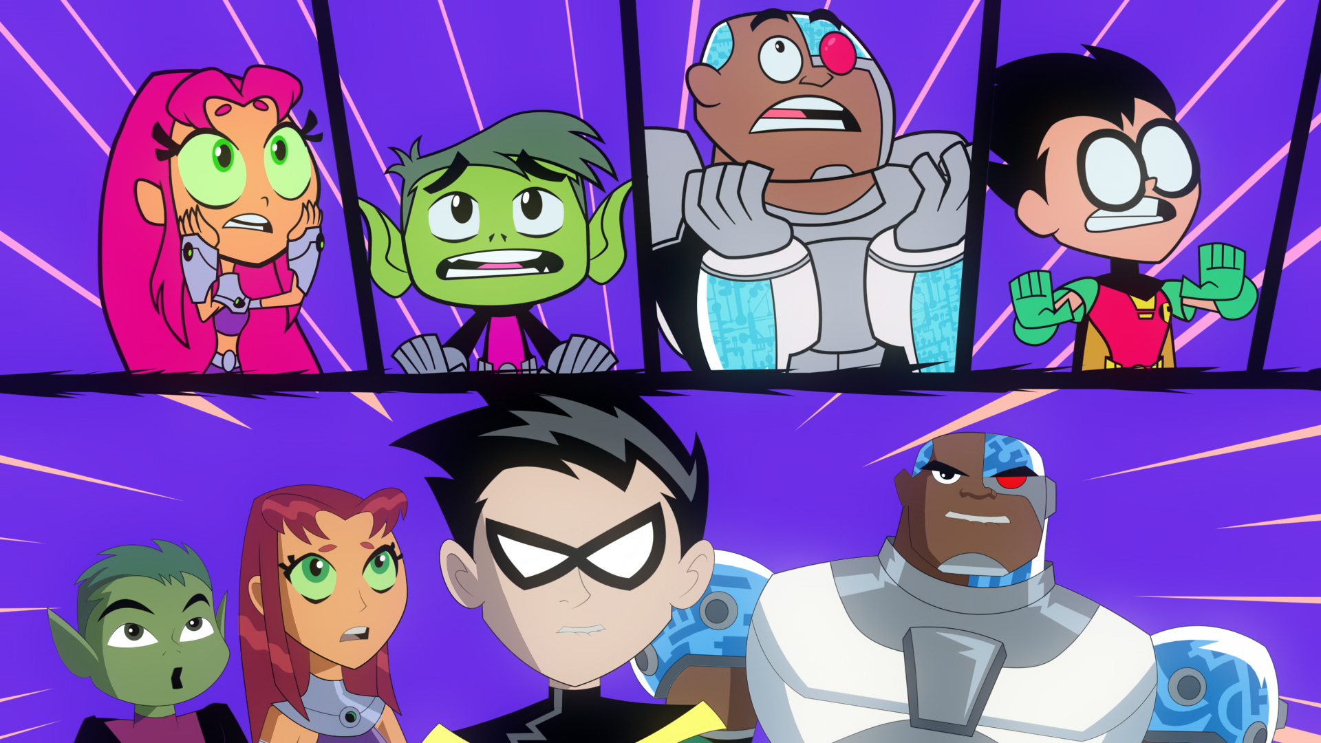 Cartoon Network irá exibir Teen Titans Go vs Os Jovens Titãs neste sábado.  – Anima.Ação