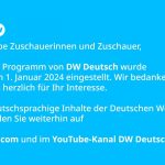 Deutsche Welle encerra transmissão em alemão para a América